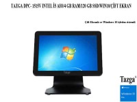 TAZGA DPC- 1515V I5 AIO/4 GB RAM/120 GB SSD/WIN10/ÇİFT EKRAN 15.6/DUAL - 1